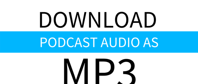 download podcast as mp3